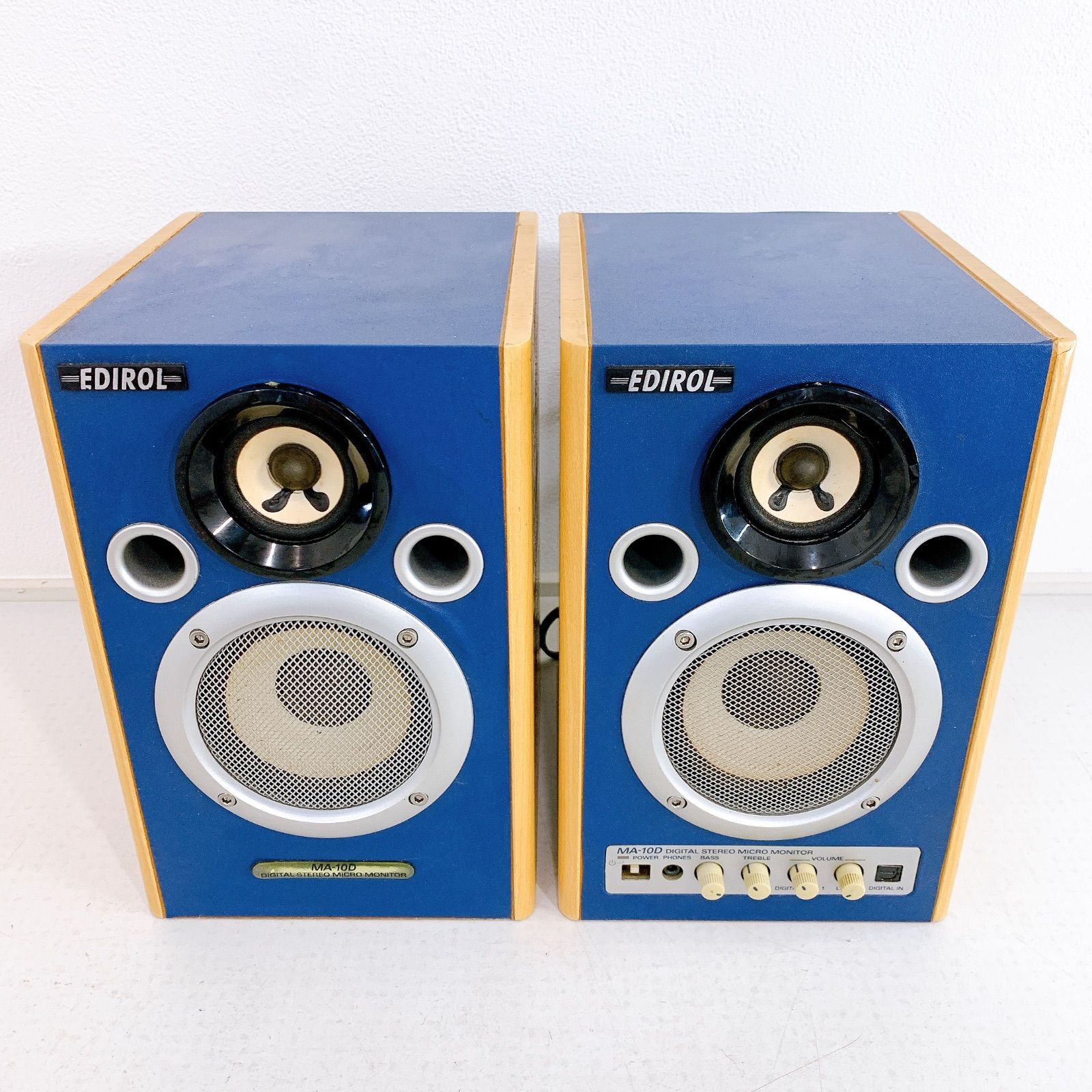 EDIROL MA-10D デジタルステレオモニター スピーカー - メルカリ