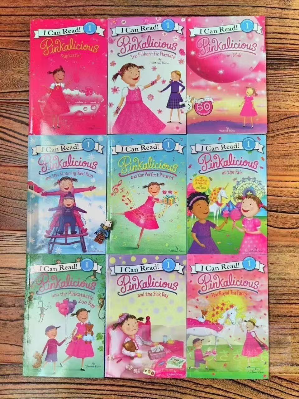 Icanread Pinkalicious 27冊セット　新品 Pinkalicious I Can Read Series (Set of 8) Pink around the