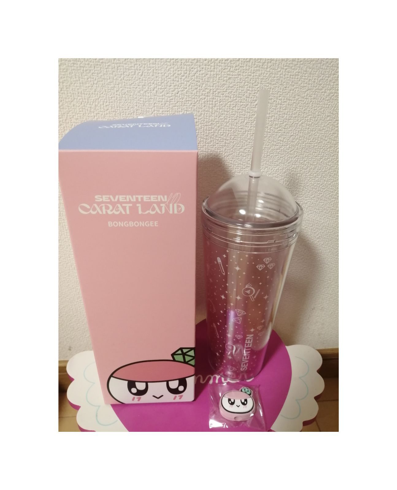 SEVENTEEN 10周年 北京ポップアップ購入限定 タンブラー コップ
