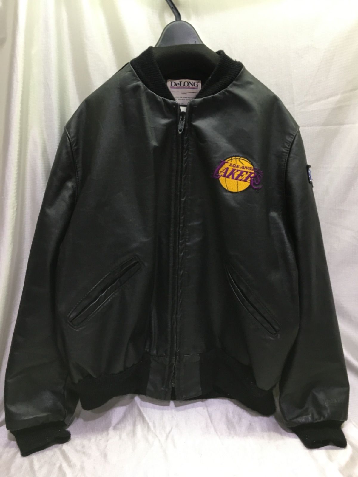 未使用品ヴィンテージ ロサンゼルス・レイカーズ レザージャケット