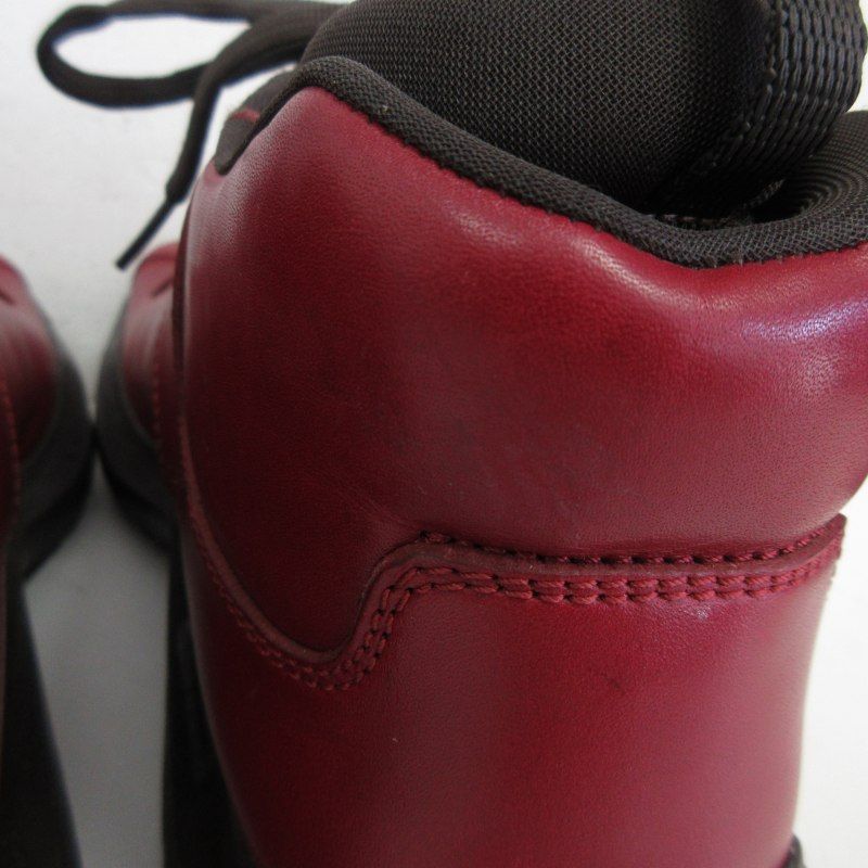 SS1999 PRADA スクエアトゥ レザーヒール アーカイブ ヴィンテージ Prada Iconic Square Toe Zip Boots F/W 1999 | eBay