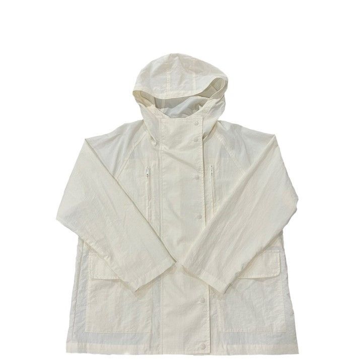 MEYAME メヤメ MANY POCKETS SHORT PARKA WHITE メニー ポケット