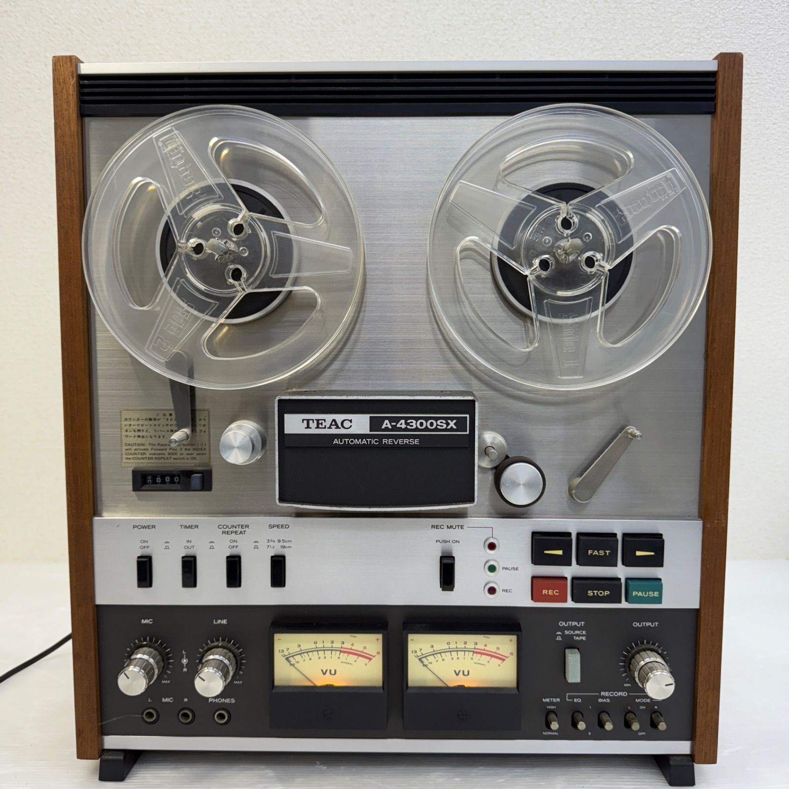 TEAC オープンリール ティアック A-4300SX オーディオ機器