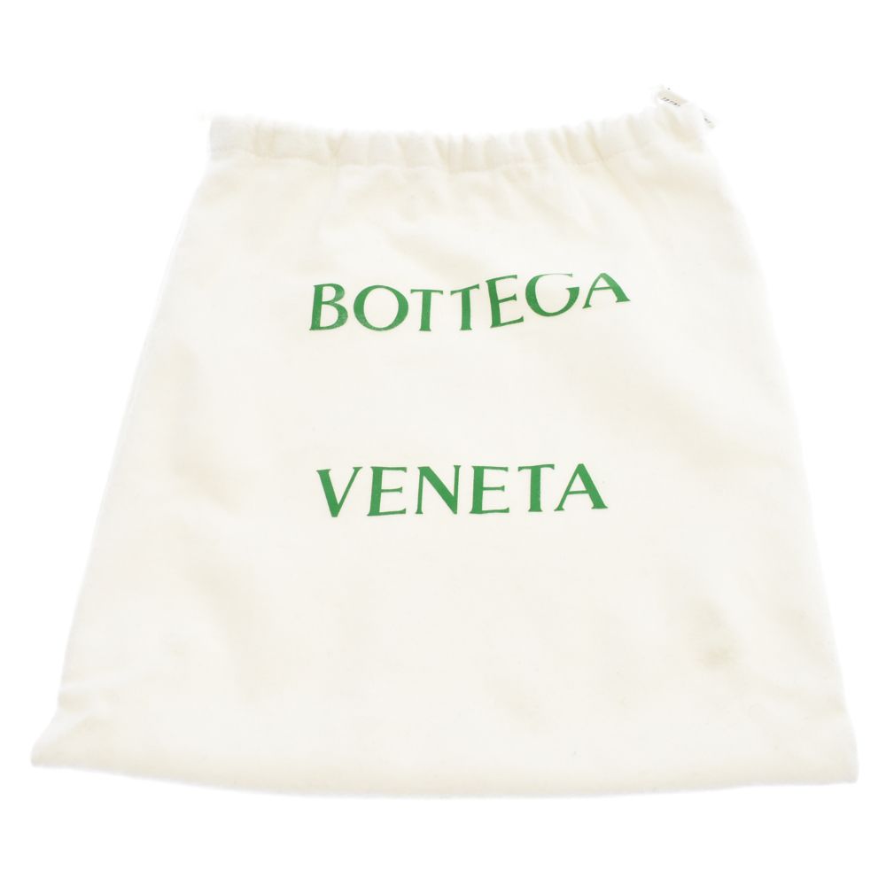 BOTTEGA VENETA ボッテガヴェネタ 21AW Fold Almond 640730 フォールド ショルダーバッグ アーモンド イントレチャート レザー