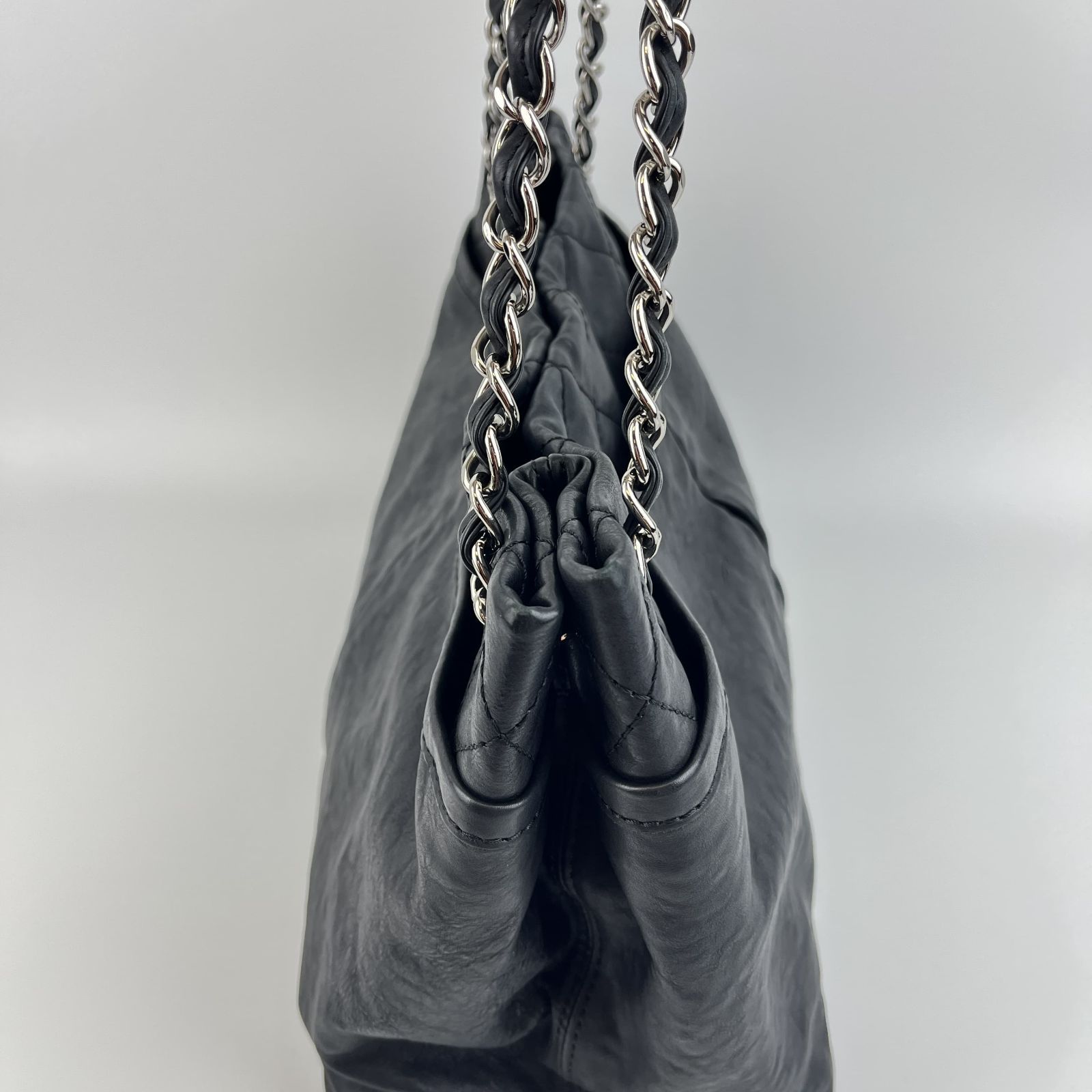 中古】CHANEL シャネル ココマーク マトラッセ チェーン