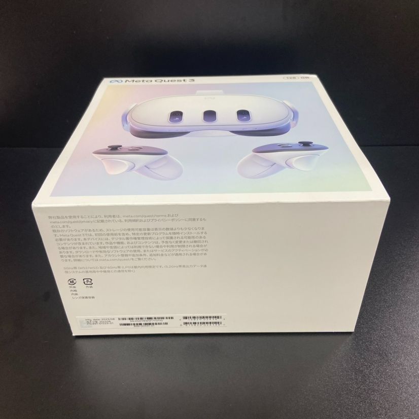 Meta Quest 3 (メタクエスト3)128GB 本体 - メルカリ Meta Quest 3 (メタクエスト3)128GB 本体 - メルカリ