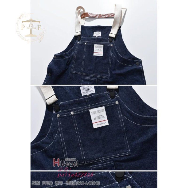 オーバーオール メンズ 夏 サロペット デニム ツナギ おしゃれ 春物 レディース オールインワン 作業服 ゆったり pai 5 a 422816 ロンT 上質素材
