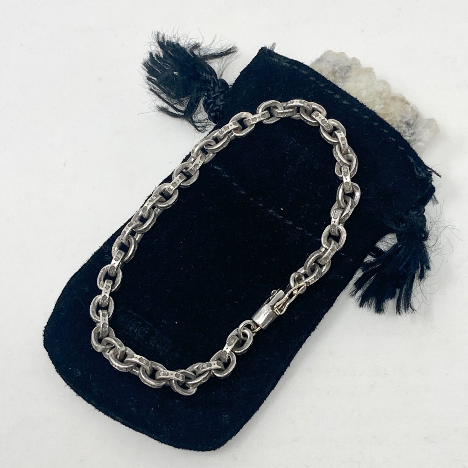 デ*ブ様 【正規品・ワンオーナー品】7インチ　ペーパーチェーン【クロムハーツ】 7インチ/ワンオーナー品】CHROME HEARTS/クロムハーツ ペーパー