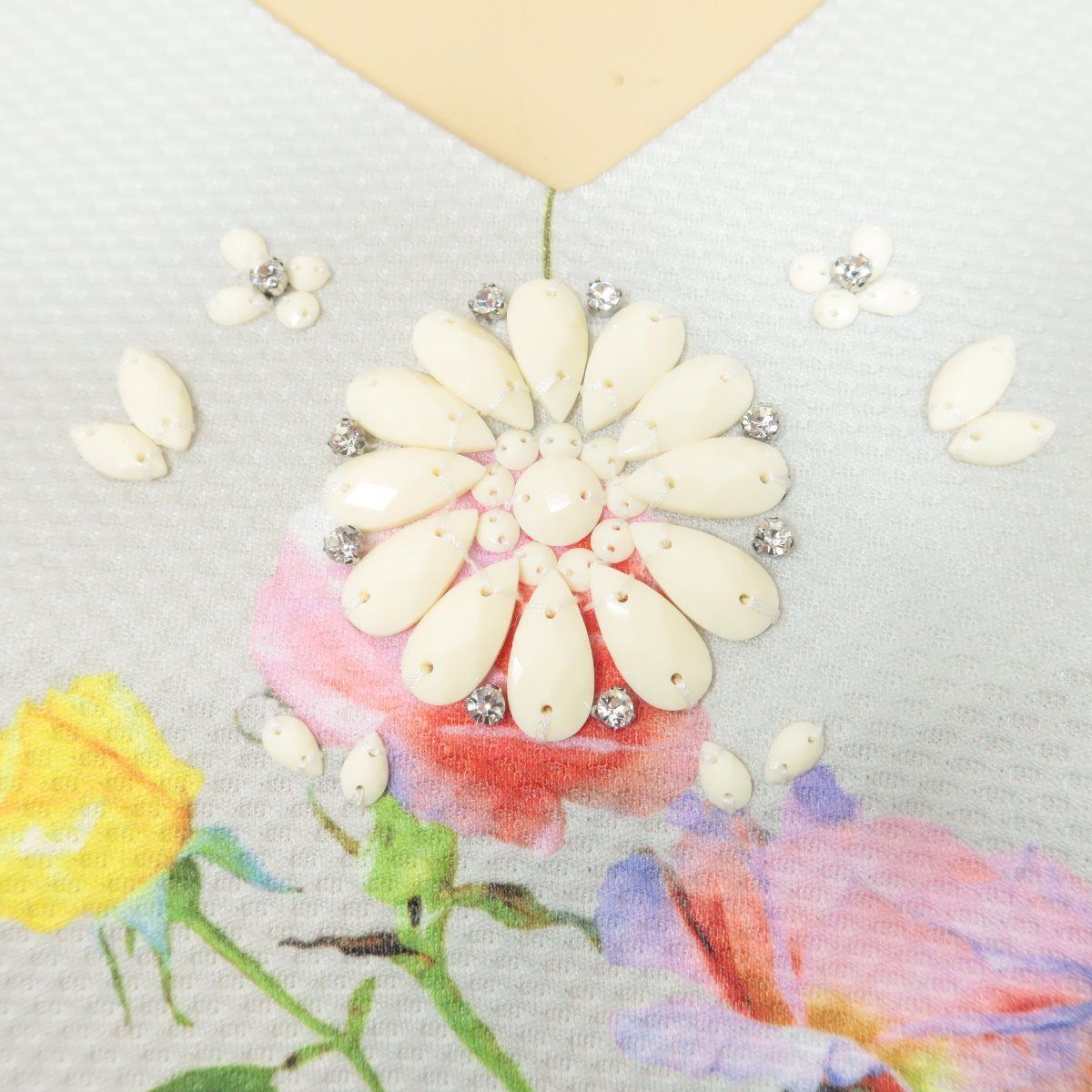 極美品】スーパービューティー byオーラボー☆ノースリーブワンピース