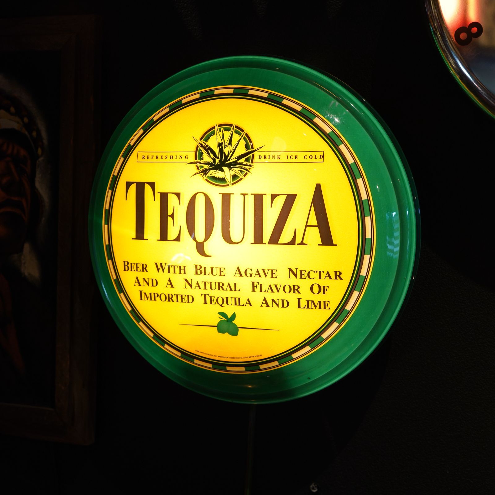 ビンテージ☆クアーズ ライト ビール/ Coors ight beer ランプ 1980´s