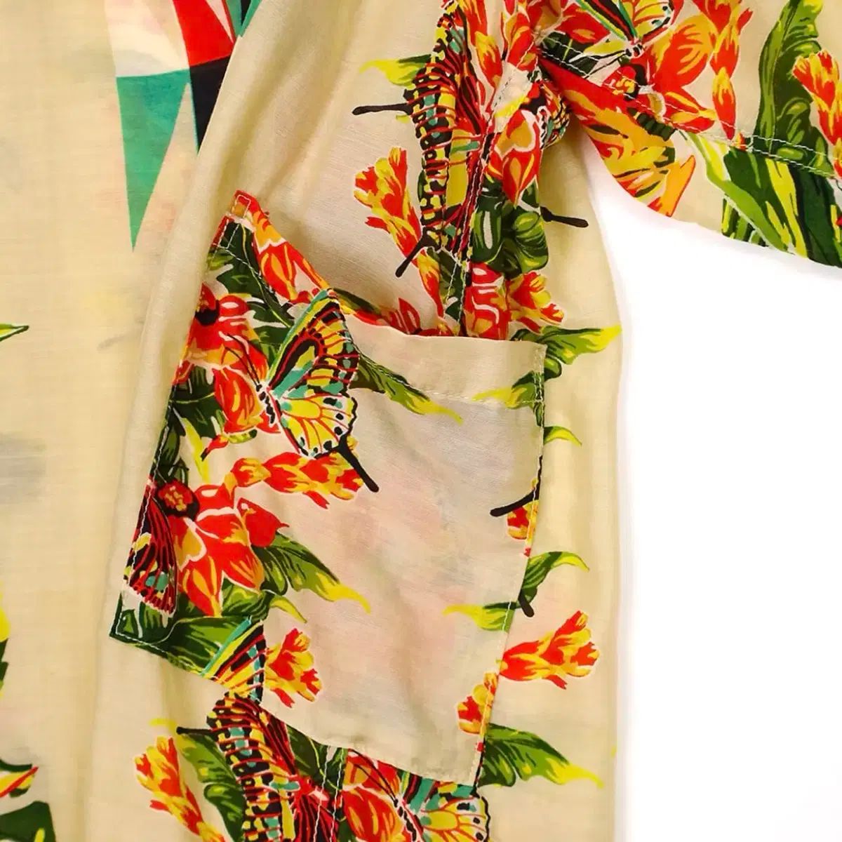 キャピタル オルテガ アロハ シャツ (アイボリー) - メルカリ