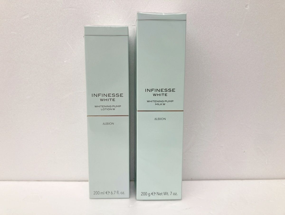 未開封本物 アルビオン アンフィネス ホワイト ホワイトニング パンプ