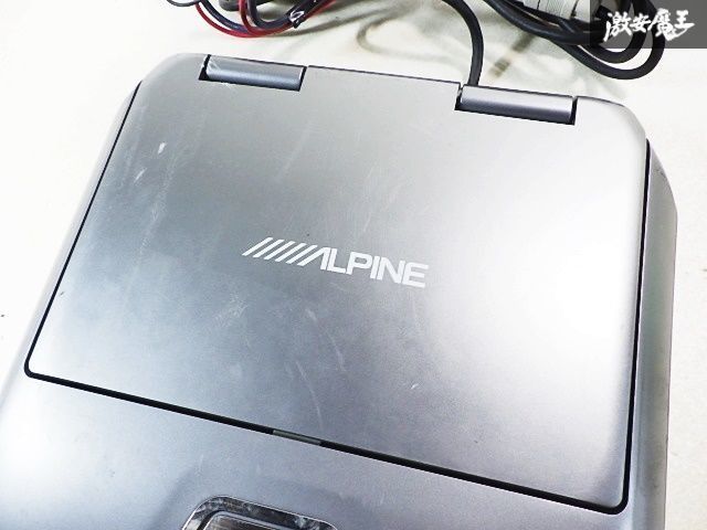 ALPINE 10.2インチ リア フリップダウンモニター ☆保証付 通電OK☆ ALPINE アルパイン 10.2インチ 天井