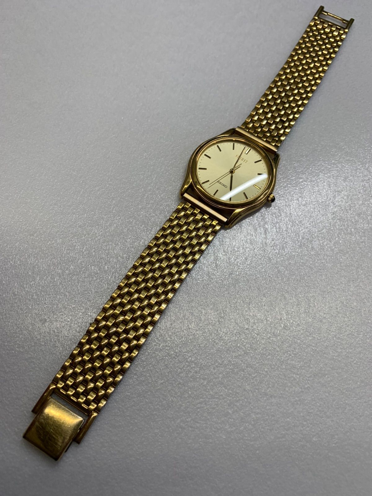 A743 中古品 セイコー 5E31-6B70 普通の実用時計 セイコー スピリット 7N43-7B70（SCDQ023） |