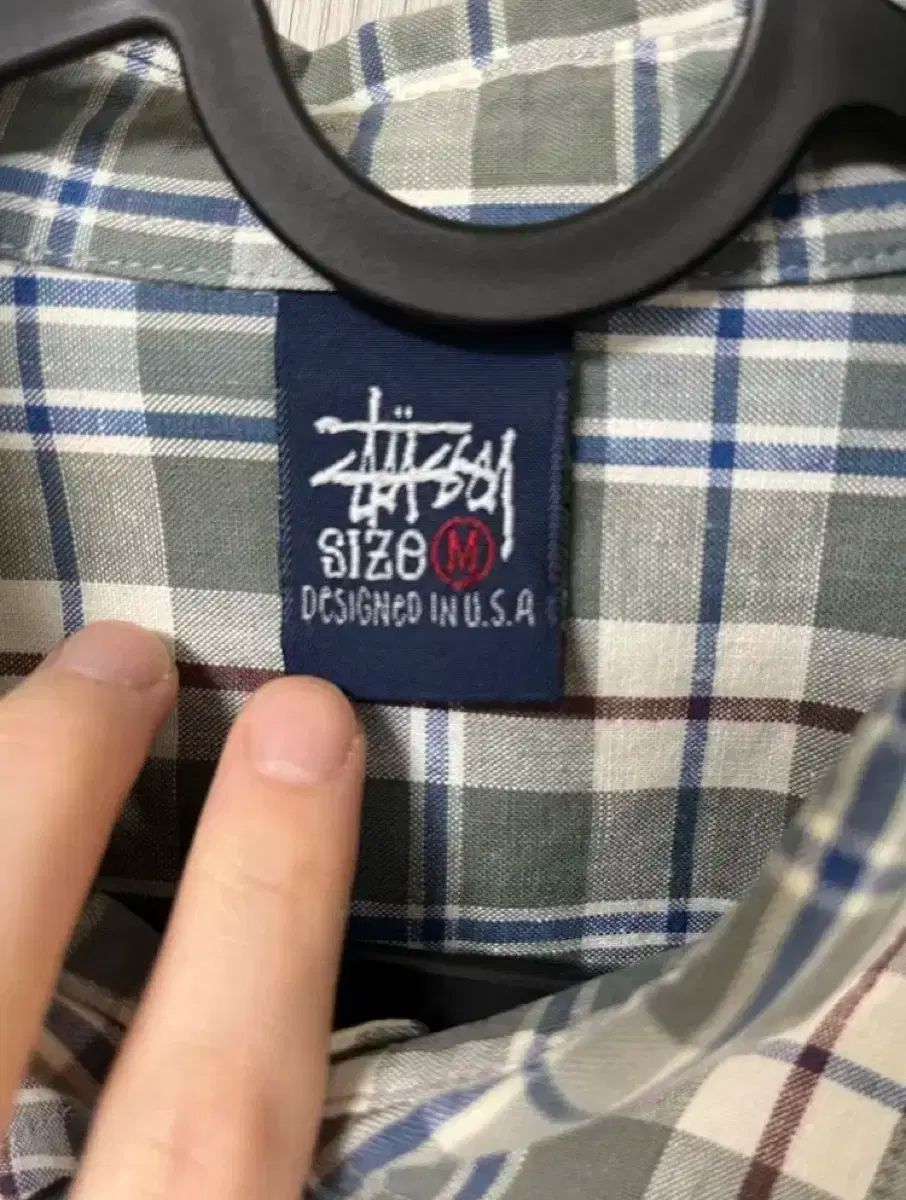 stussy チェックシャツ　90s made in usa 90s STUSSY(ステューシー) チェック シャツ Made in USA