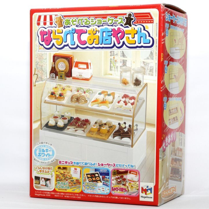 未使用品 ひんやりお店やさん ミニコレ ショーケース メガハウス メガハウス ひんやりお店やさん 内未開封 メガハウス ミニコレ