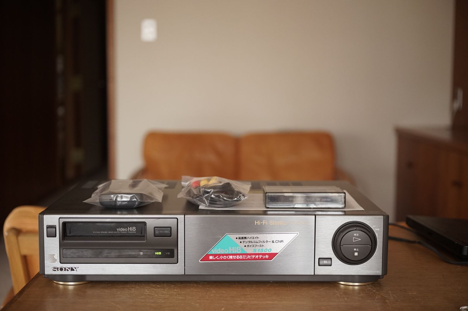 動作保証あり SONY EV-S1500 HI8 8ミリビデオデッキ - メルカリ