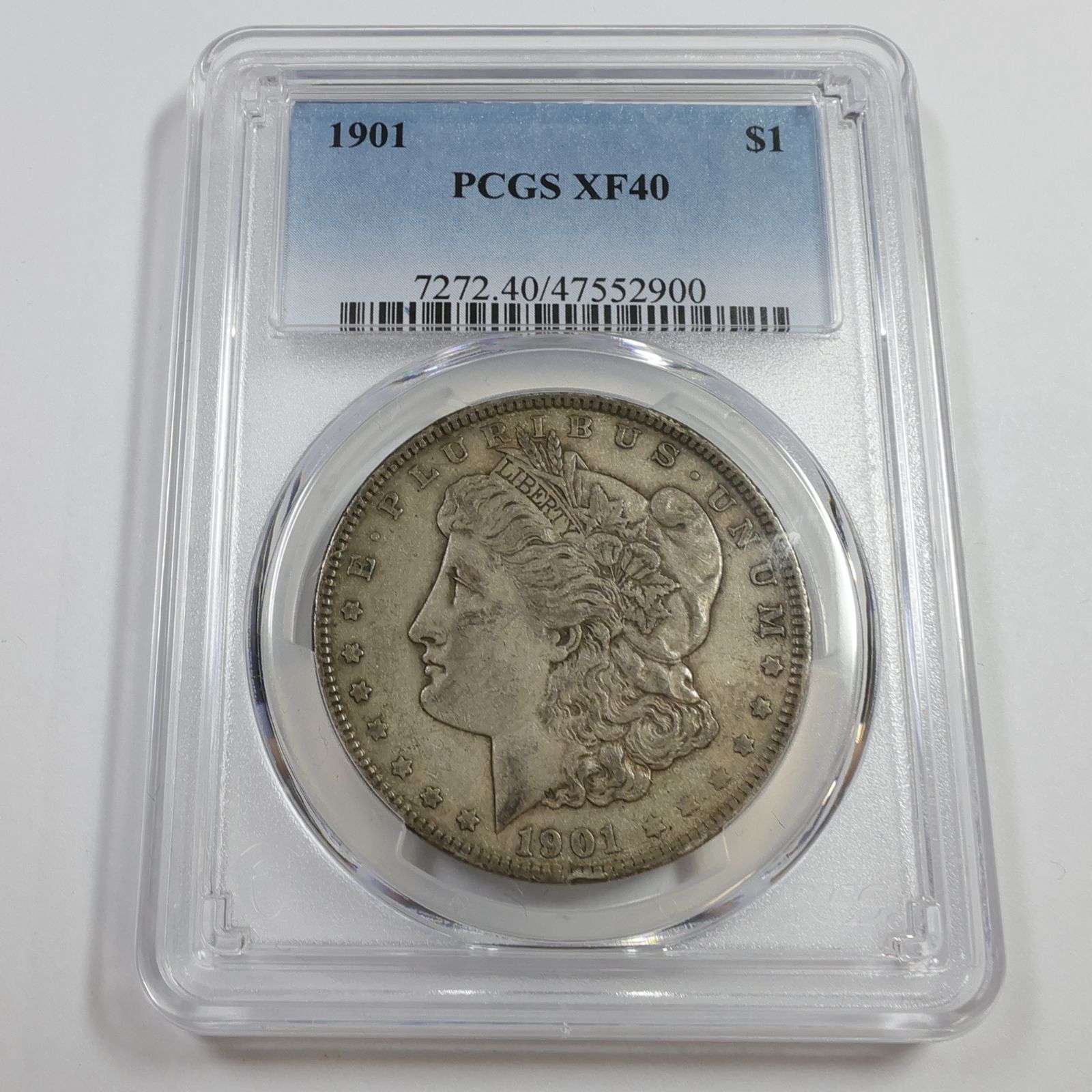 1882 CC Carson City PCGS XF40 - Td Silver Morgan Dollar $1 Coin