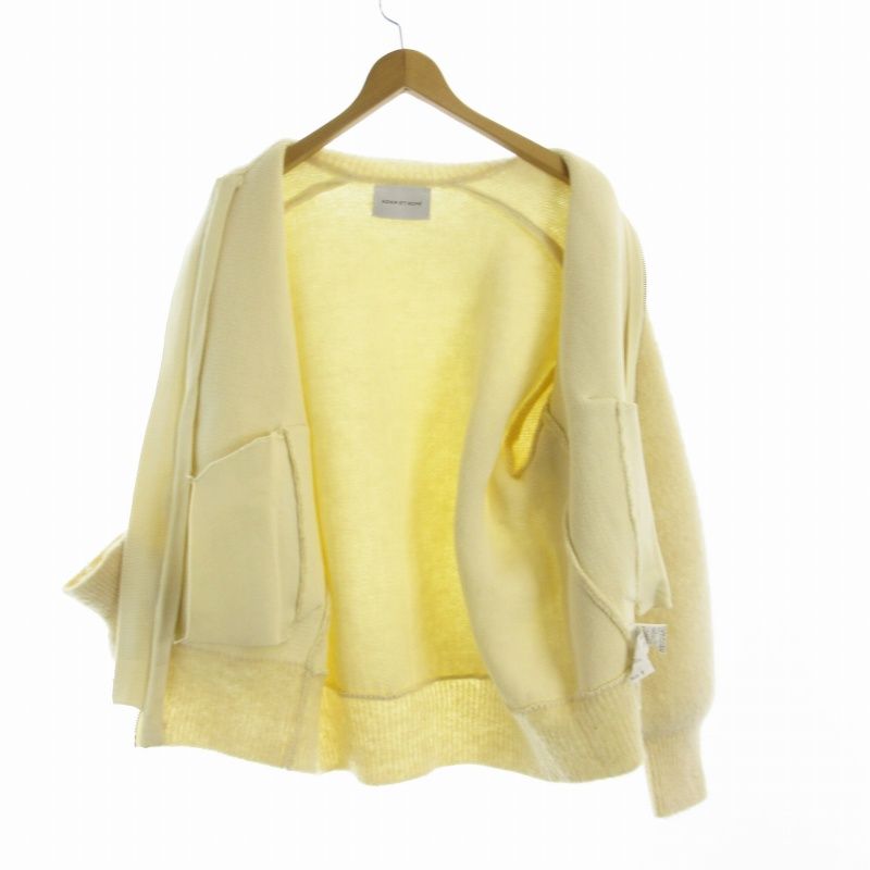 アダムエロペ Adam et Rope' ニットジャケット ブルゾン ジャンパー