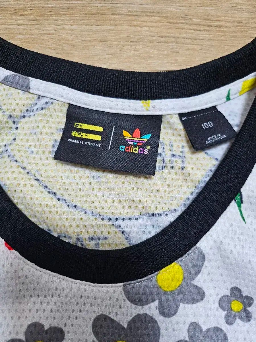 レア品　ファレルウィリアムスコラボ ダウンベスト 脱着可能フード　Lサイズタグ有 adidas(アディダス) X ファレル ウィリアムズ コラボ PW Doodle