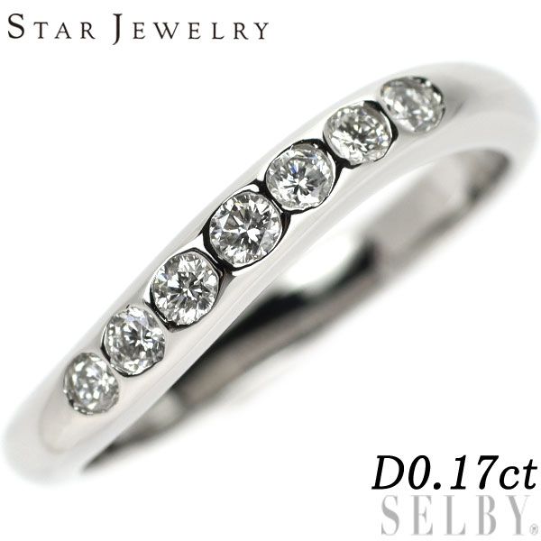 スタージュエリー Pt950 ダイヤモンド リング 0.17ct | portawest.com