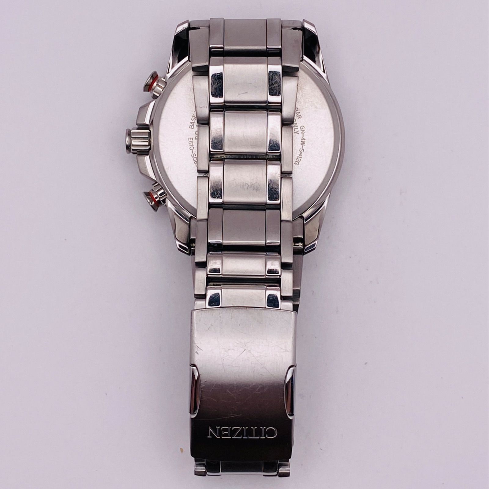 チタン製CITIZEN/シチズン 【ATTESA/アテッサ】 電波ソーラー T188）良品 稼動品 CITIZEN シチズン 電波ソーラー ECO-DRIVE