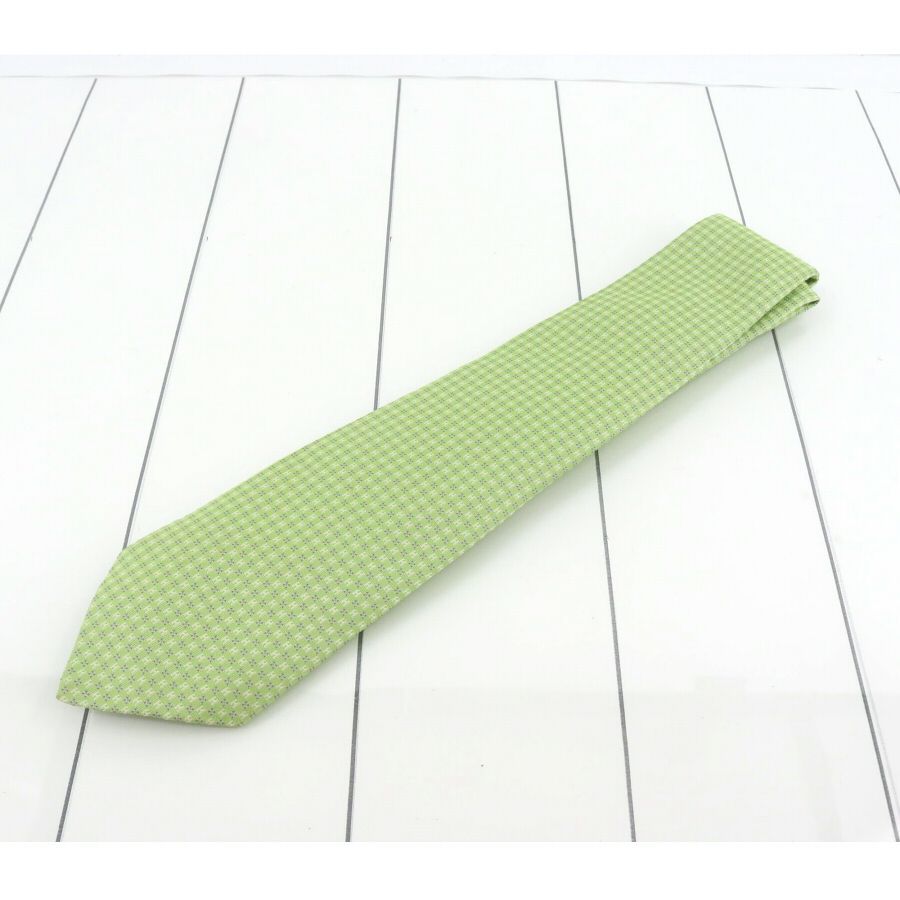 新品 エルメス ネクタイ 758846T SILK シルク100% GREEN 新品 エルメス ネクタイ 758846T SILK シルク100% GREEN - メルカリ