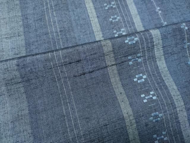 平和屋着物○上質な紬 花織 間道 正絹 逸品 DAAS2493tw - メルカリ 