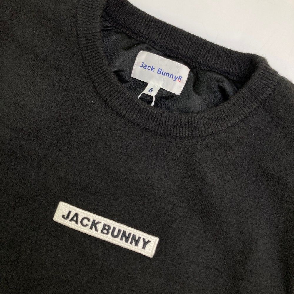 サイズ：6 JACK BUNNY ジャックバニー 裏地付 ニットブルゾン