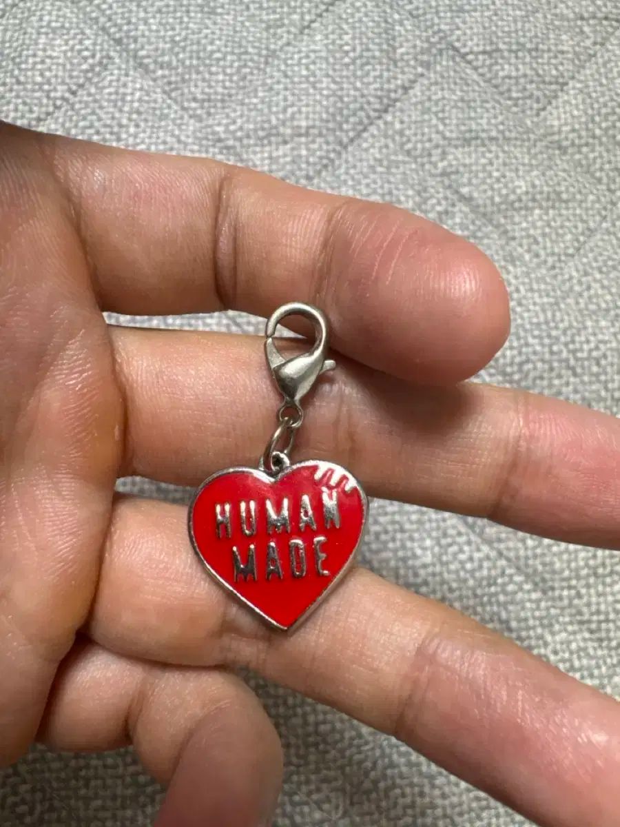 HUMAN MADE ヒューマンメイド ハート ミニ キー チャーム レッド