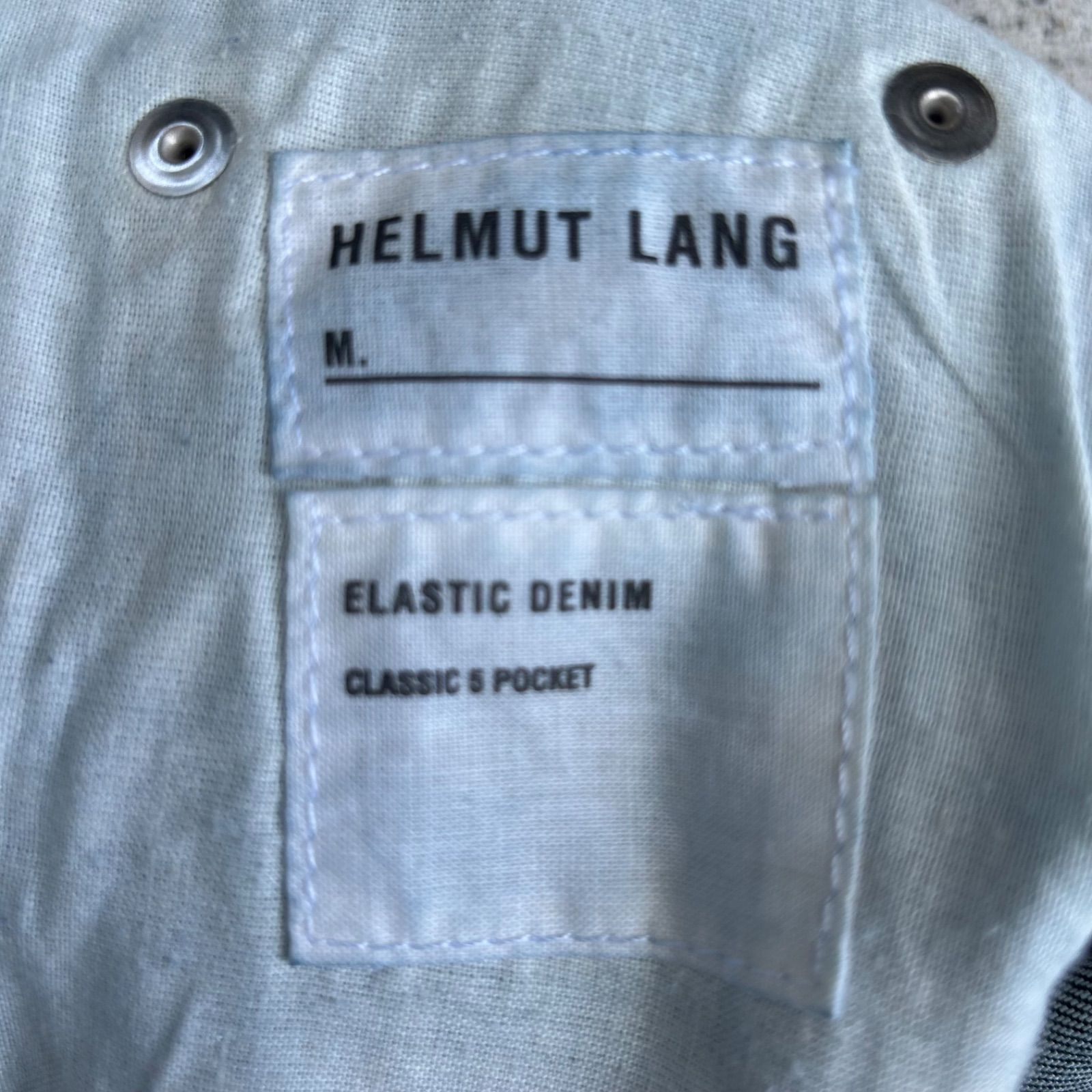Helmut Lang 04AW bondage デニムパンツ サイズ32 - Lang Helmut 