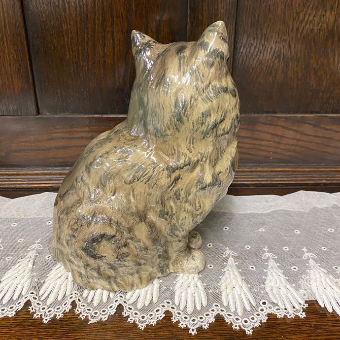 ヴィンテージ 雑貨 置物 フィギュア ペルシャ猫 Beswick ベズウィック イギリス 1954-1971年頃 07D712