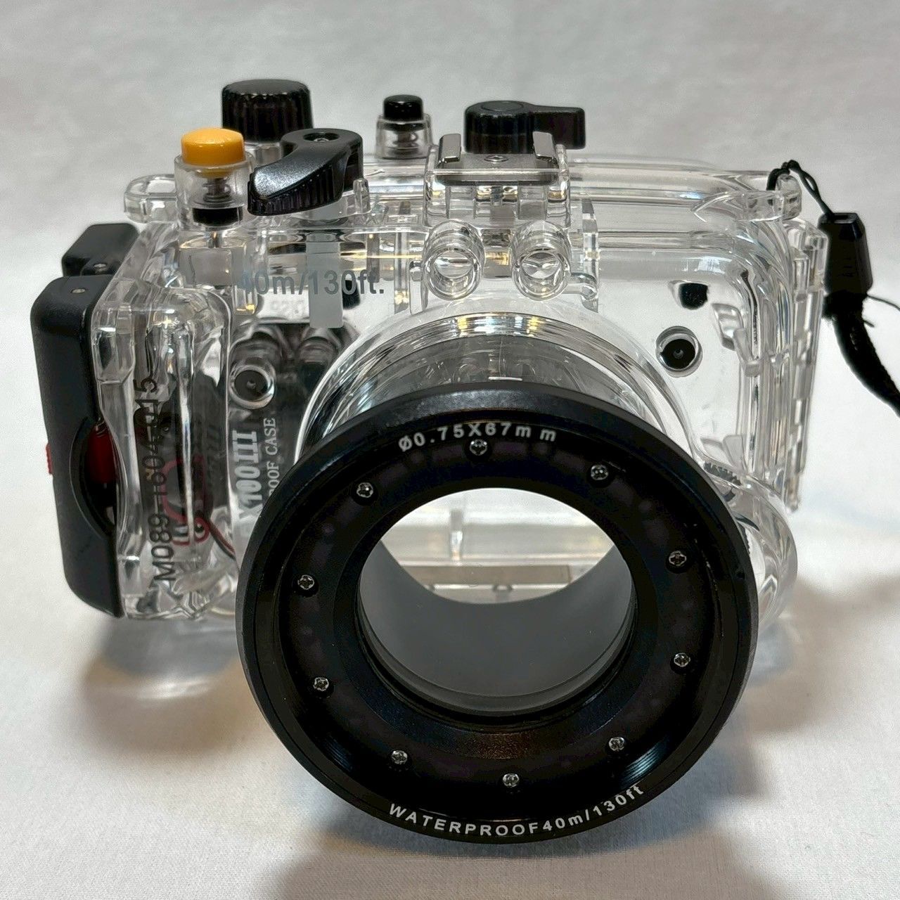 SONY|RX100III用|PULUZ|防水ハウジングケース|40m対応|小傷あり|本体のみ|No.988