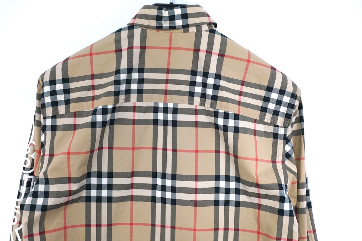 BURBERRY LONDON バーバリーロンドン Check Shirt Archive Beige