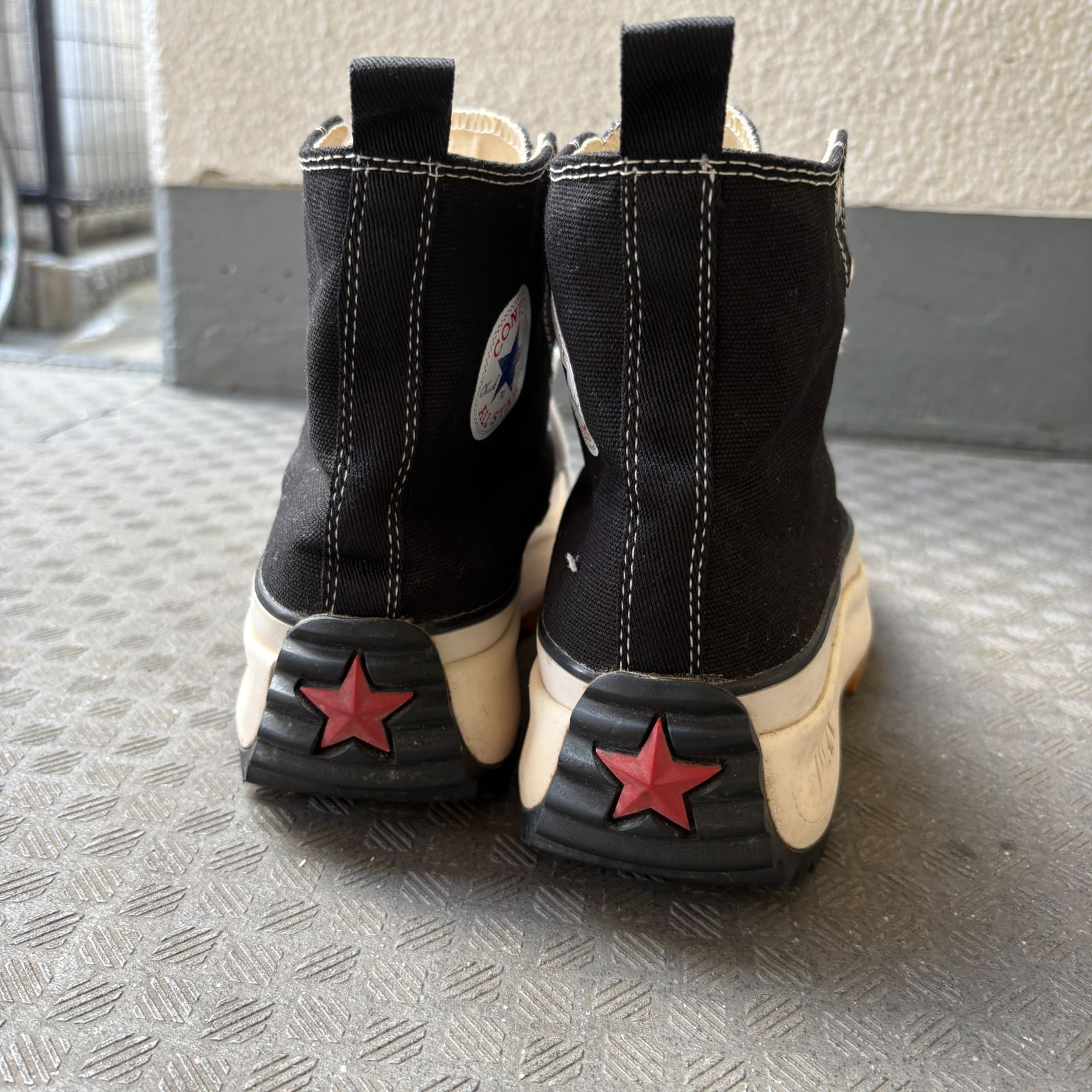 コンバース JWアンダーソン コラボ ハイカットスニーカー 厚底 size26 converse JW ANDERSON ハイカットスニーカー 厚底 26cm