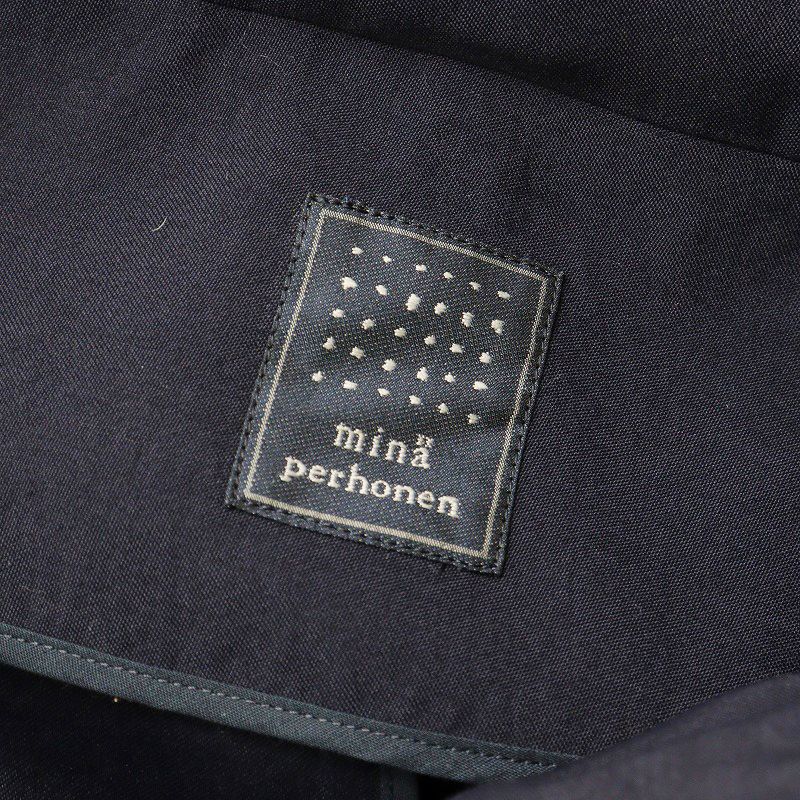 ミナペルホネン mina perhonen rain friends 撥水加工 フード付き