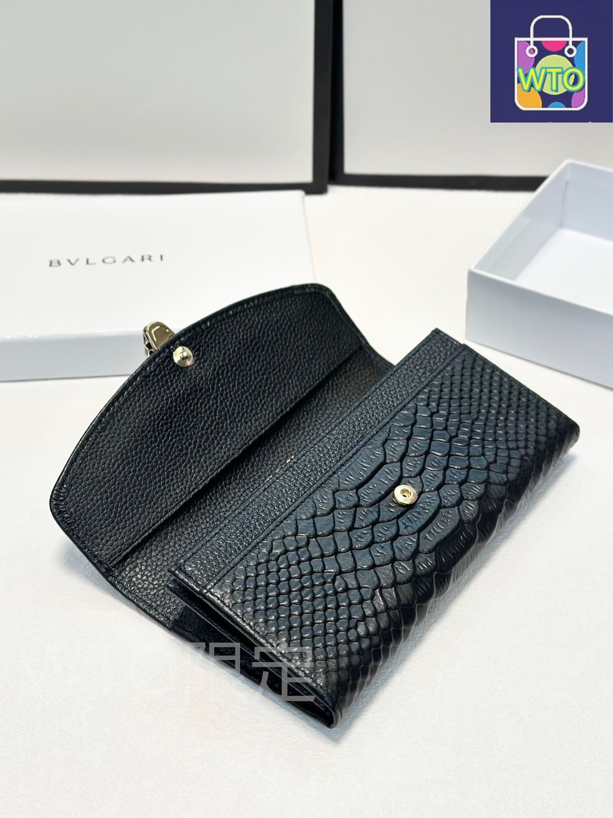 RIA 【BVLGARI】長財布＆キーケース セット Bvlgari財布/財布、両用カードバッグ、カード/キーケース[本日