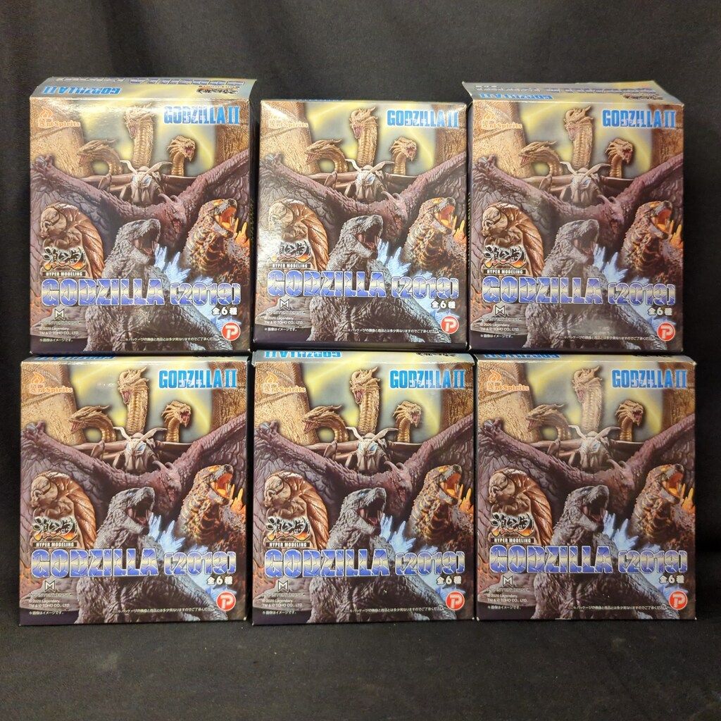 アートスピリッツ 激造シリーズ GODZILLA 2019 全6種セット