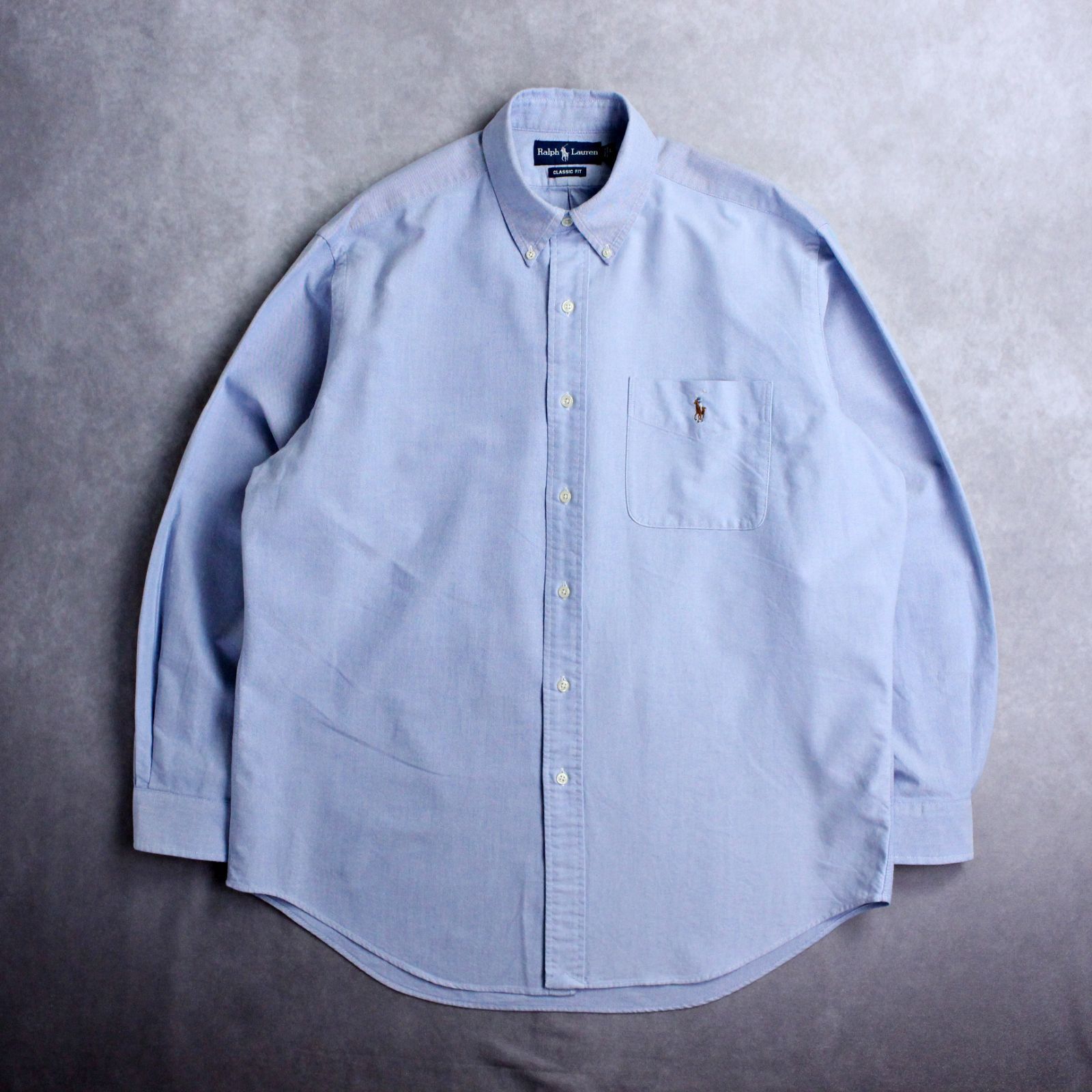 Ralph Lauren〈BD長袖シャツ サックスブルー L 90s 00s〉 - メルカリ