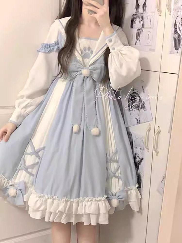 25年 lolita オリジナル 洋服 ロリータ ワンピース コスプレドレス 撮影会 舞台 イベント