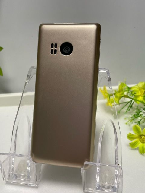 新品同様 使用少 SIMフリー SoftBank かんたん携帯11 ゴールド A207SH