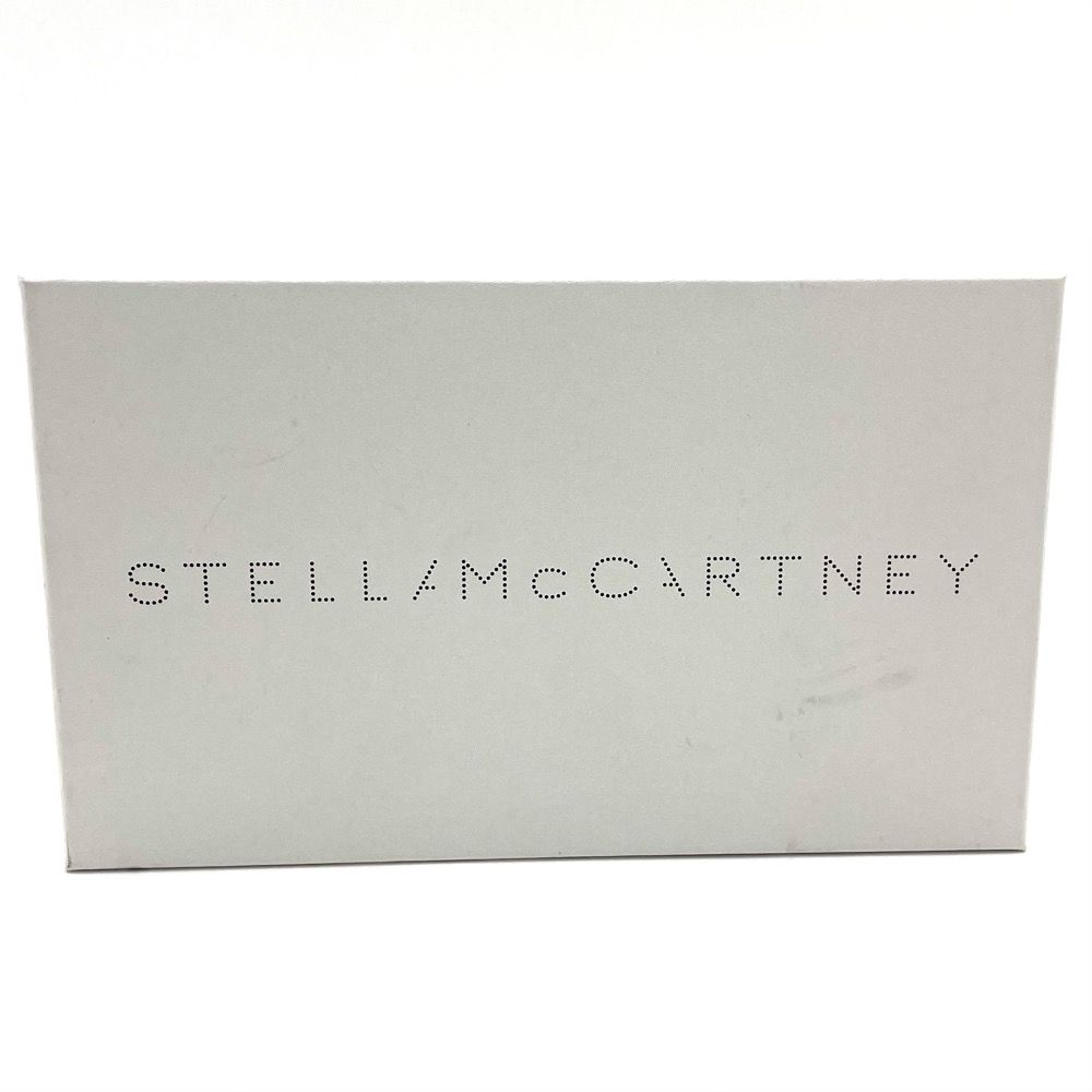 【限定価格】Stella McCartney ステラマッカートニー 長財布 ラウンドファスナー ロングウォレット ロゴ レザー    ホワイト 白 ゴールド金具 レディース 定番【品】