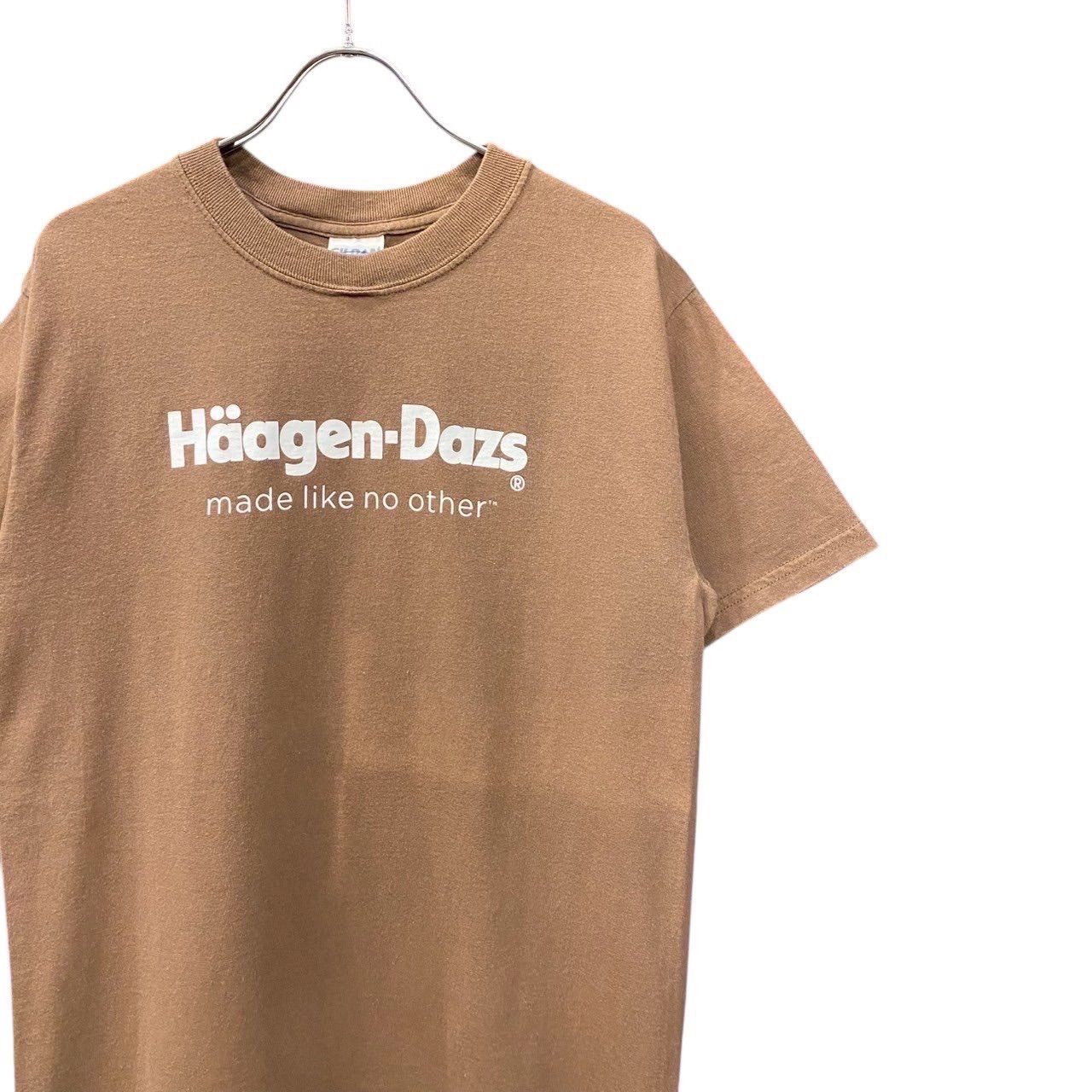 00s ハーゲンダッツ ビンテージTシャツ　L Haagen dazs 54c38b34562d066eddd06a2b73601f