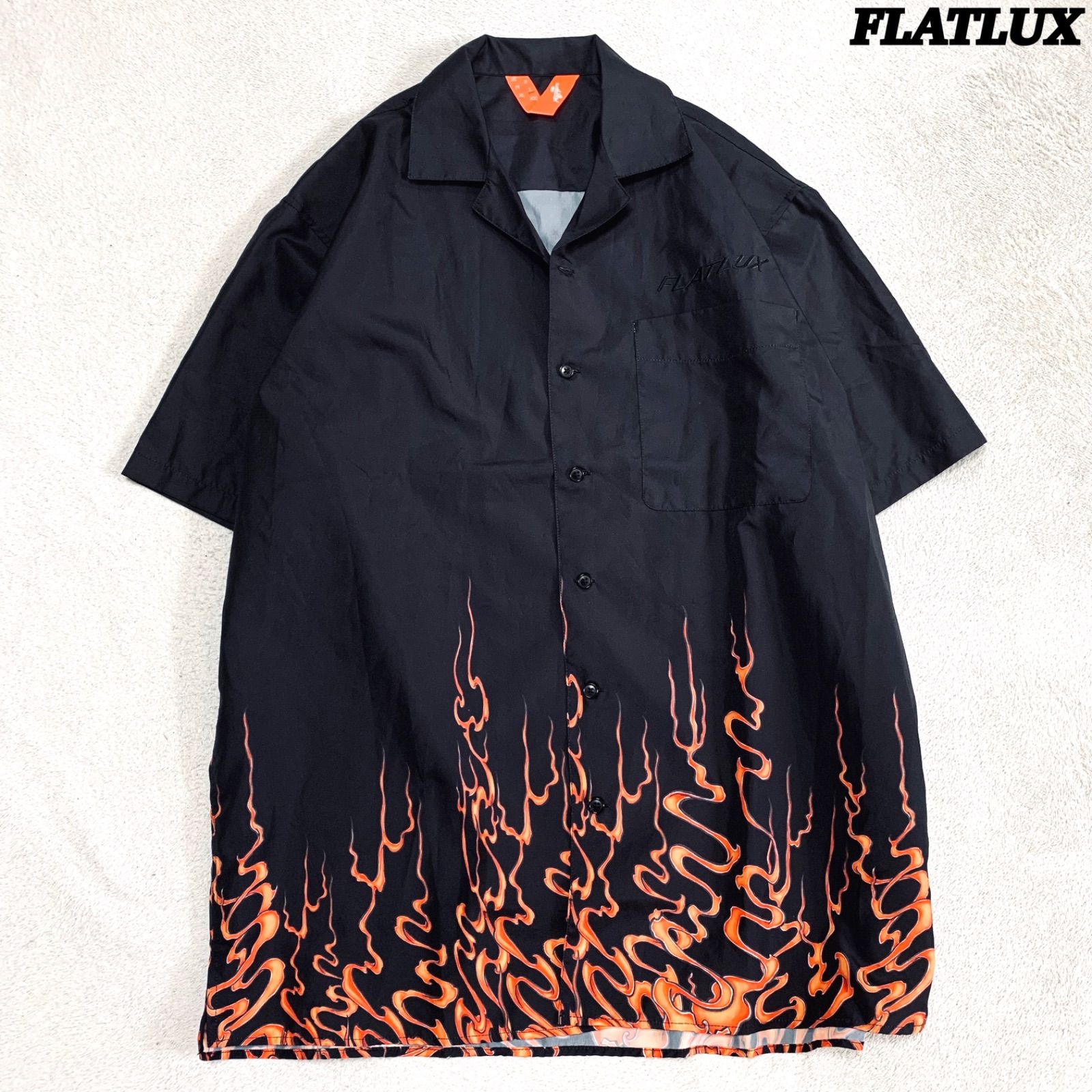 FLATLUX TENKA SS-SHIRT オープンカラーシャツ 開襟シャツ