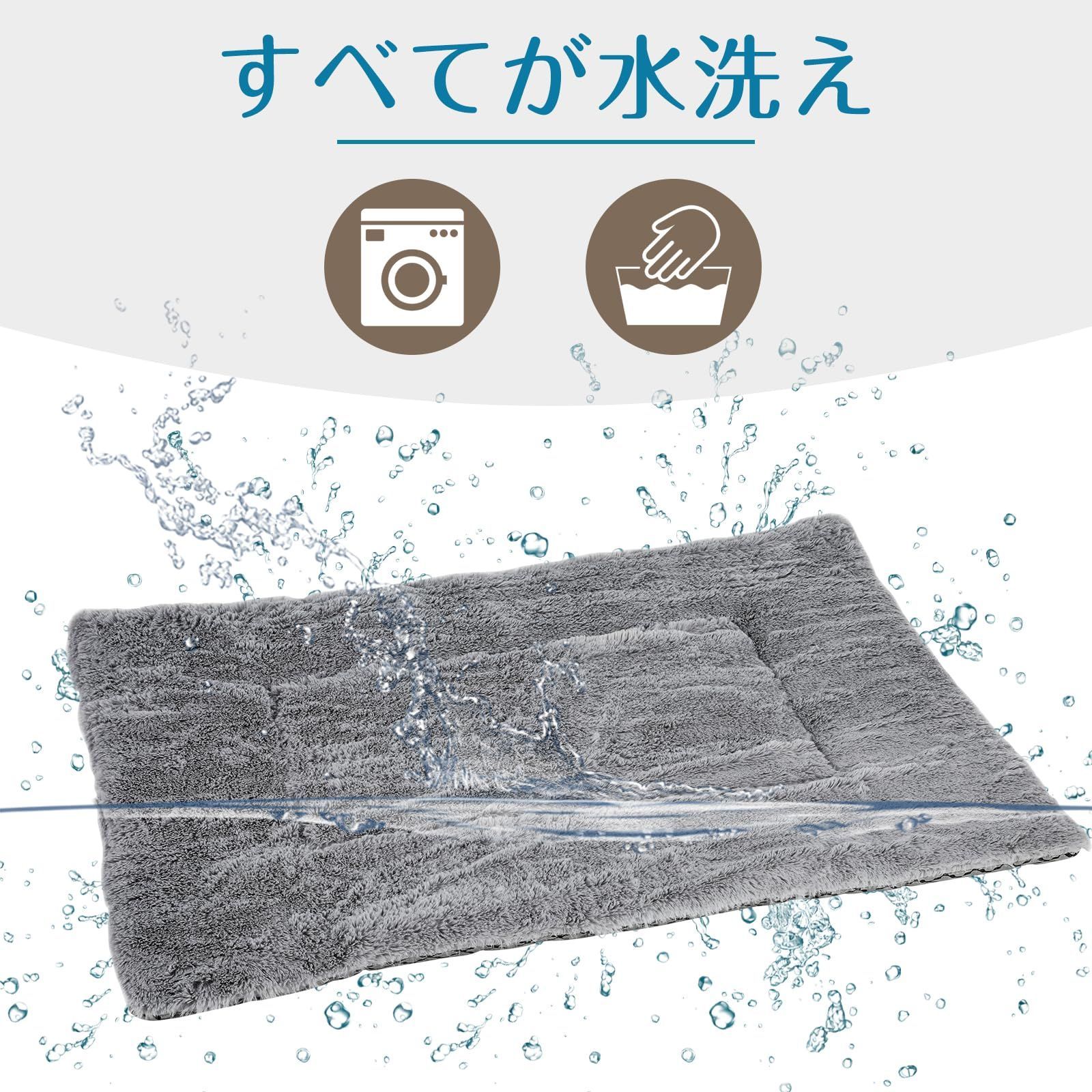 ペティファーム ふわふわ マカロンベッド M 犬用 ベッド クッション 洗える 洗濯可 カバー取り外し可 ファー もこもこ かわいい ペット用 Petifam