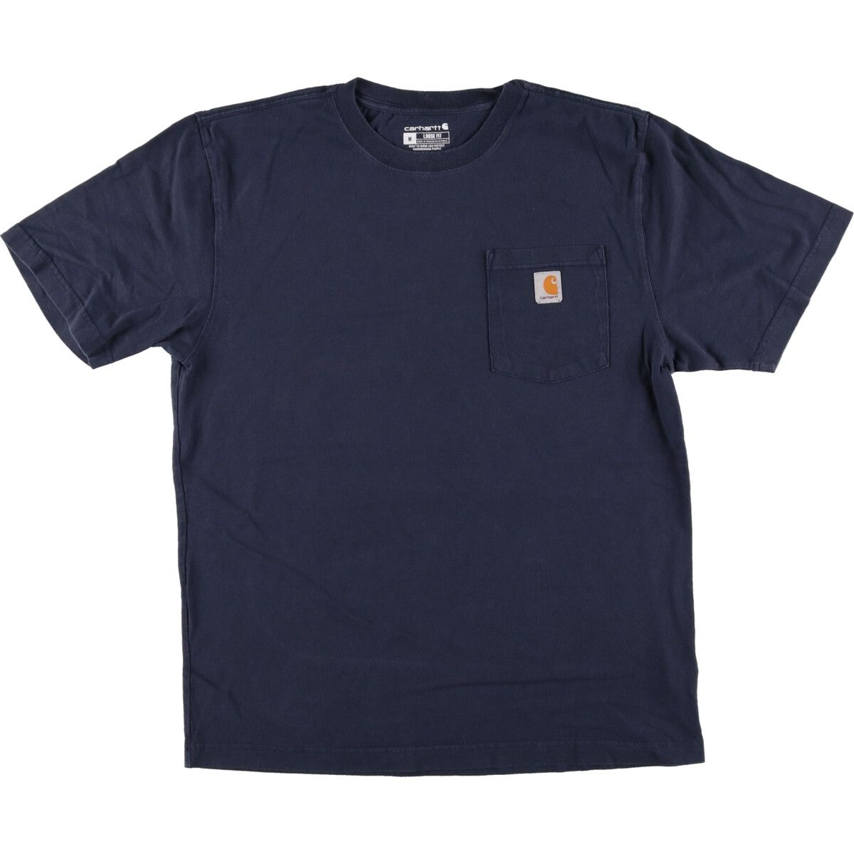 古着 カーハート Carhartt Loose Fit 半袖 ワンポイントロゴポケットTシャツ メンズM相当/eaa437377