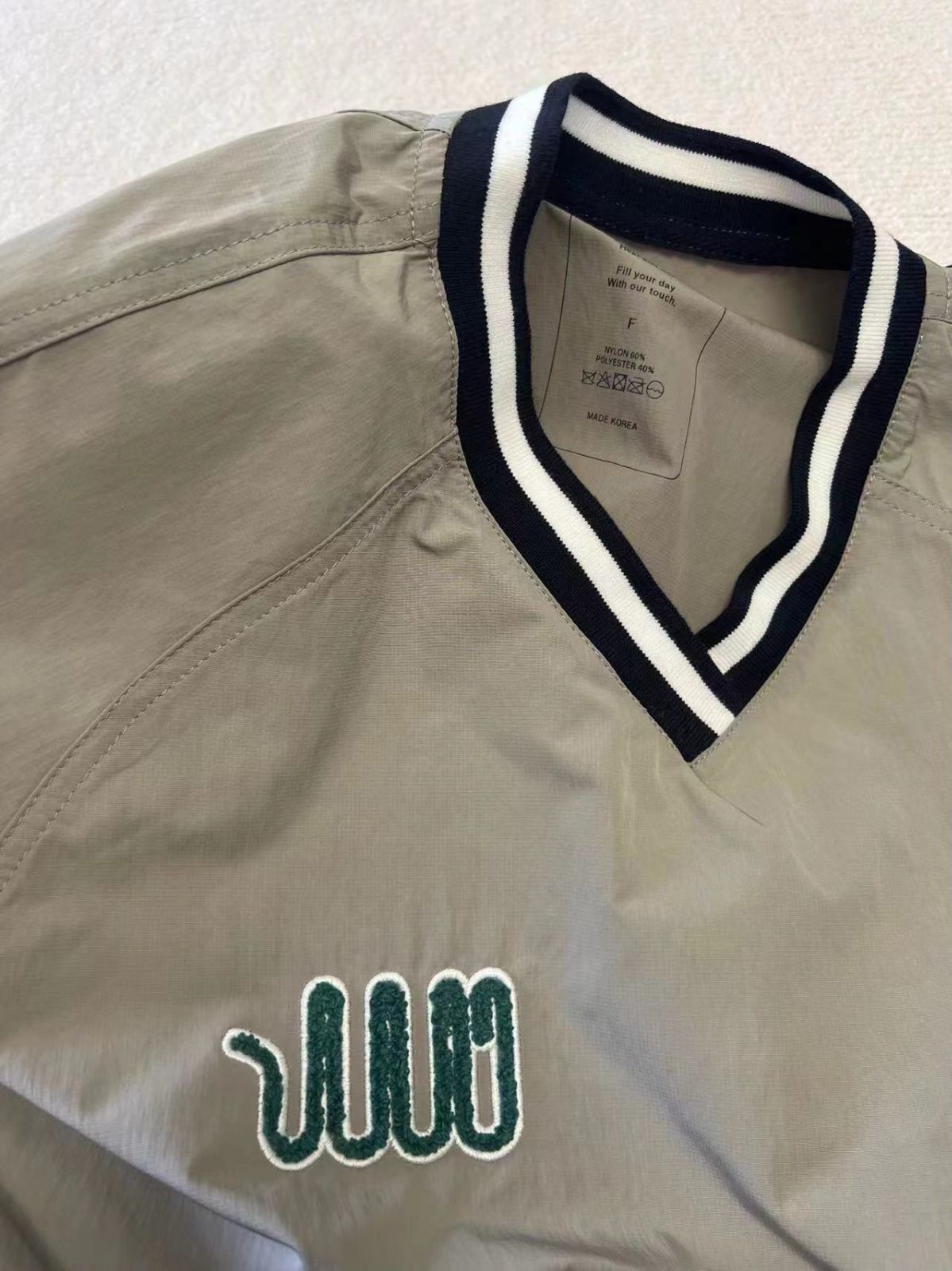 新品 nieeh ニヒ アノラック グレー - メルカリ