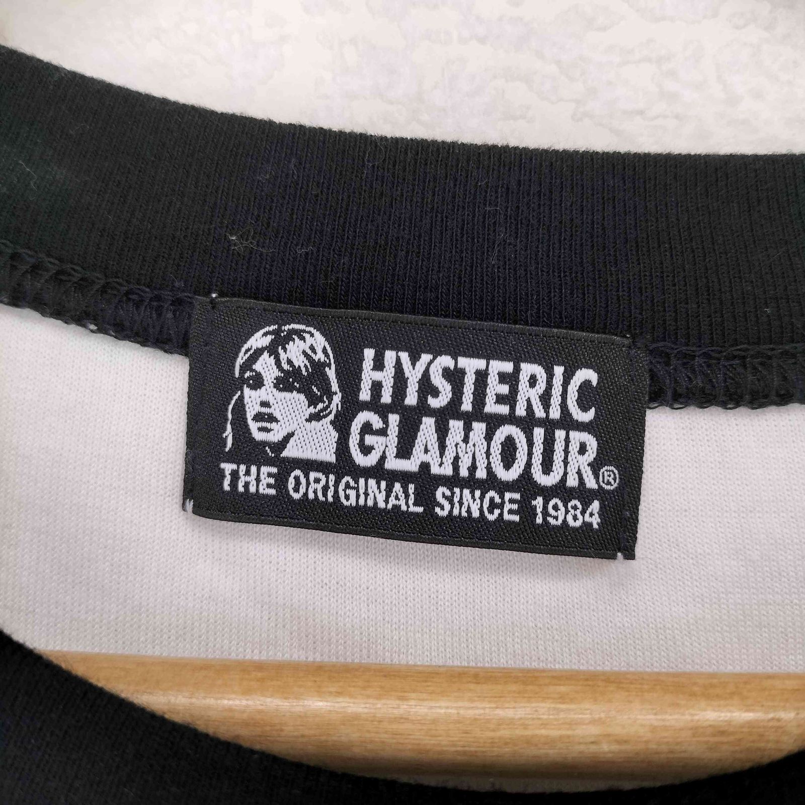 ヒステリックグラマー HYSTERIC GLAMOUR パイル地フロントロゴデザイン 