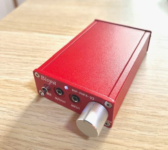 Bispa ビスパ ポータブルヘッドホンアンプ BSP-PHPA-03R