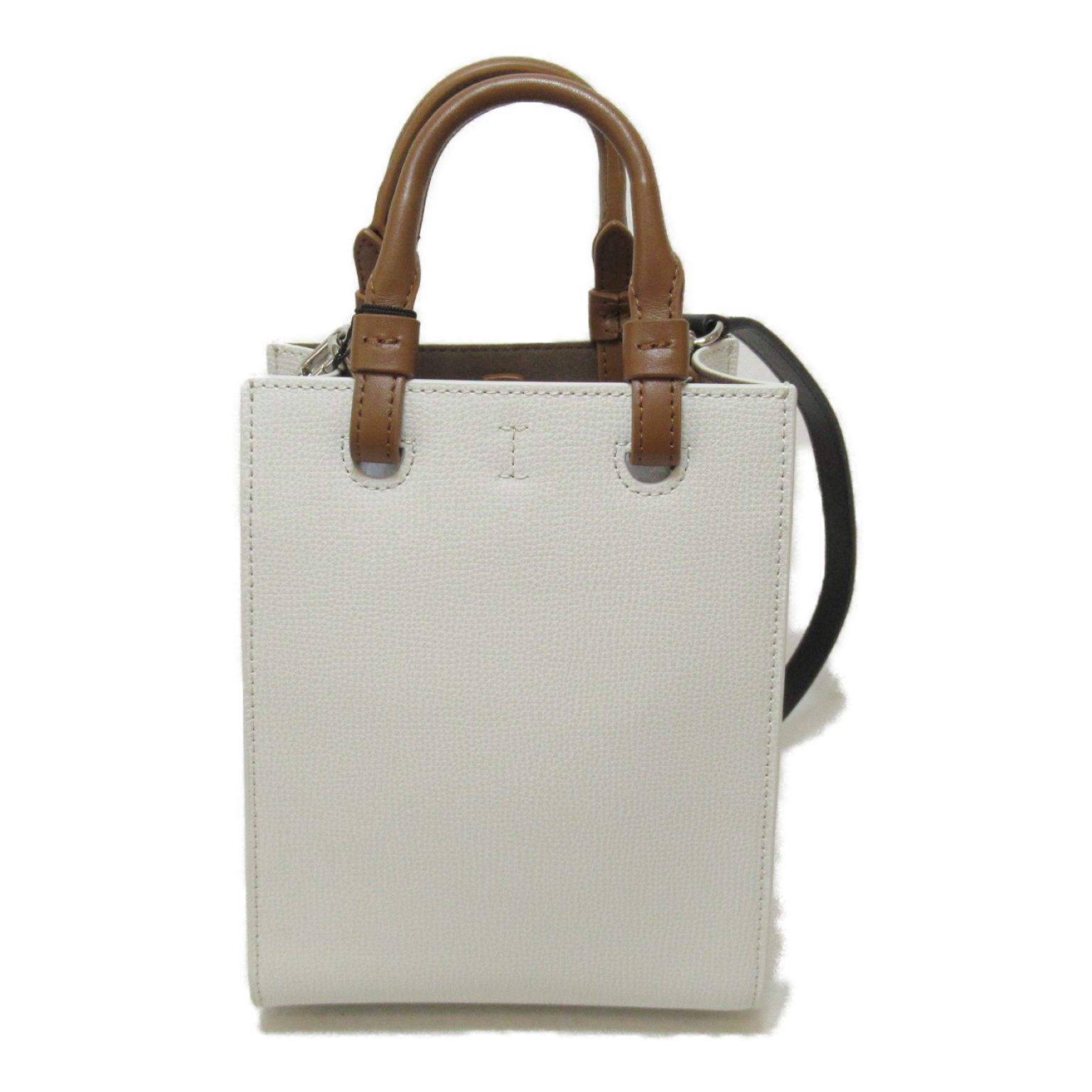 美品　フルラ　ヴァーシティ スタイル　ミニトート　ショルダーバッグ フルラ ヴァーシティ スタイル ミニトート ショルダーバッグ
